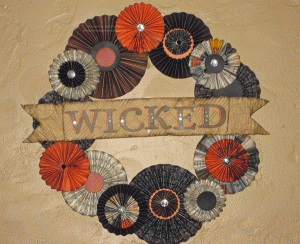 Wicked Halloween Wreath