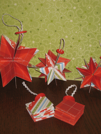 Paper Star Ornaments