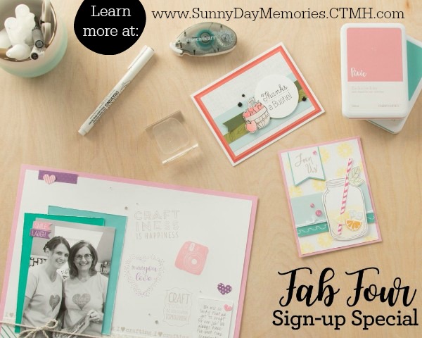 CTMH Fab Four Sign-up Special