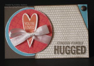 Thoughtful Tidings Hug Card