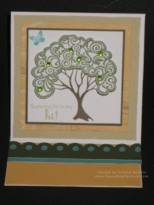 A Tree Easel Card
