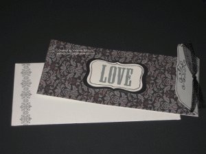 Love DieCut Card