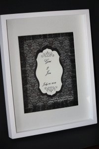 Wedding Shadow Box