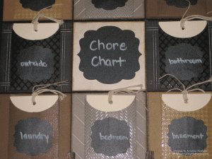 Chore Chart Closeup