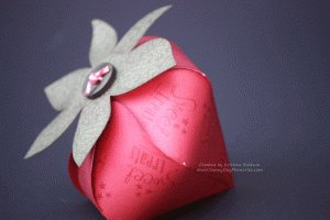 Cricut Artiste Strawberry Treat Holder