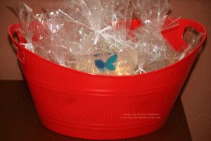 Bucket of Carnival Fish in a Bag Soap