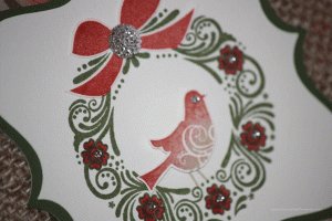 Closeup Merry & Bright Art Philosophy Card