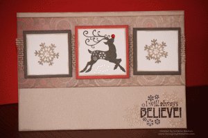 I Believe Reindeer Card