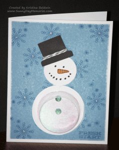 Year-Round Cheer Snowman Card