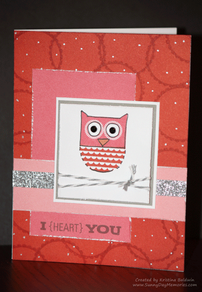 Owl Whooo's Your Valentine Card