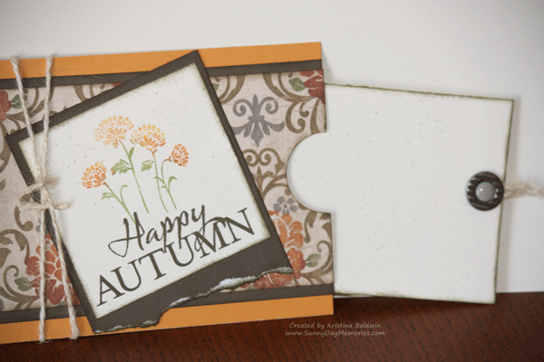 Happy Autumn Tag Card