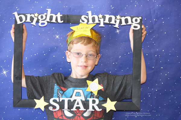 star photo frame