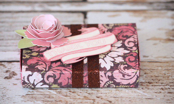 Cricut Artiste Matchbox Gift Card Holder