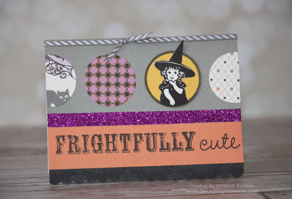 Frightfully Cute Halloween Greetings Card