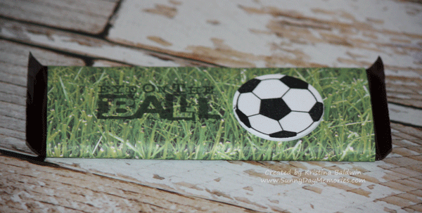 Soccer Wrapped Candy Bar