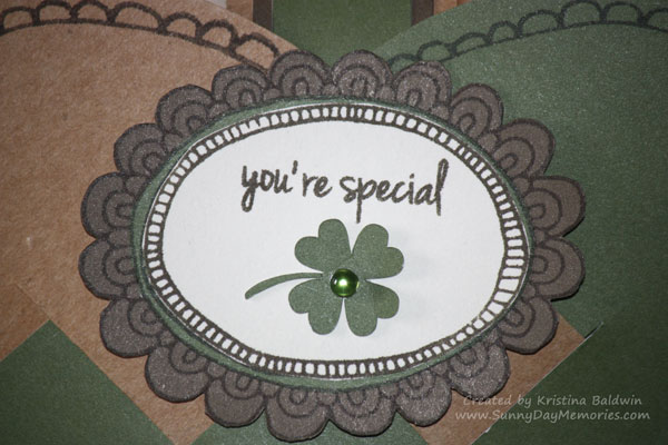 Closeup Choose Happy St. Patrick's Day Woven Heart