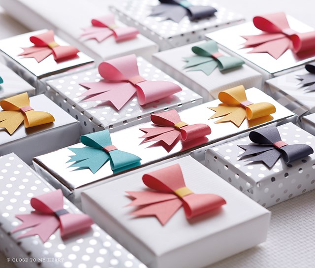 Cricut Gift Boxes with Bows