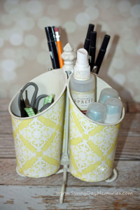 Revolving Utensil Caddy for Craft Storage