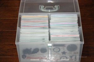 CTMH Large Organizer with Stamps