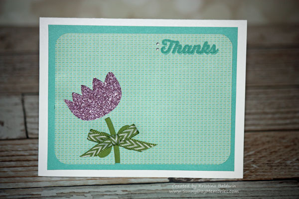 Artfully Sent Pocket Thank You Card