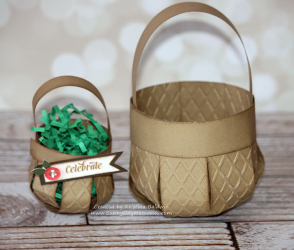 May Day Paper Basket Tutorial SunnyDay Memories