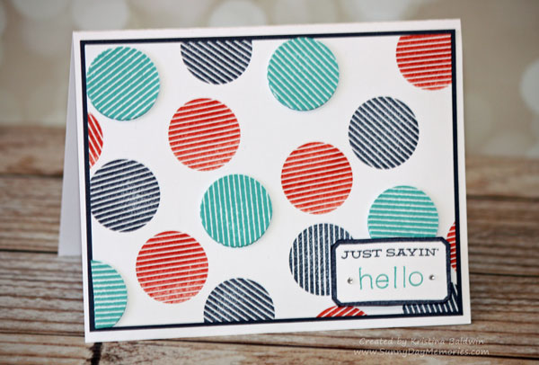 Just Sayin' Hello Card