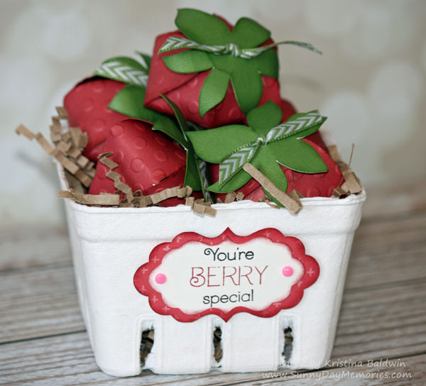 Taste of Summer Cricut Artiste Strawberries