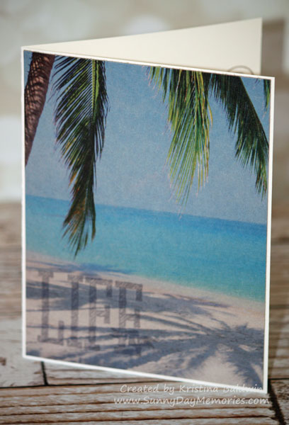 Graze Tropics Life Is Wonderful Card