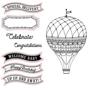 Balloon Wishes Stamp Set