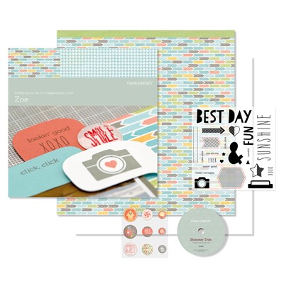 Zoe Scrapbooking Workshop on the Go Kit