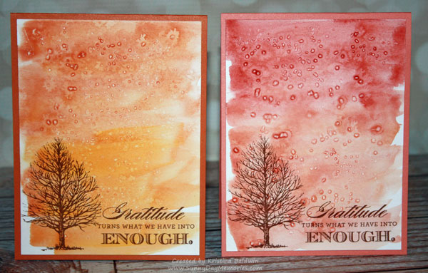 Always Grateful Watercolor Cards