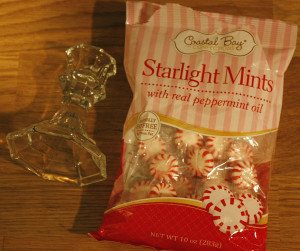 Peppermint bowl supplies