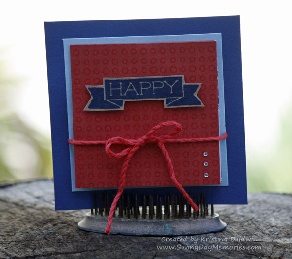 Happy Turkish Fold Card