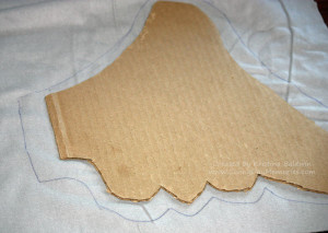 Trace Horton Ears on Fabric