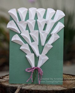 Teacher Appreciation Calla Lily Card