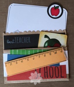 Teacher Gift Card Holder