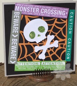 Monster Crossing Card