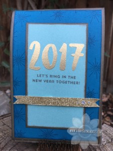 2017 New Years Cheer Twist & Pop Card