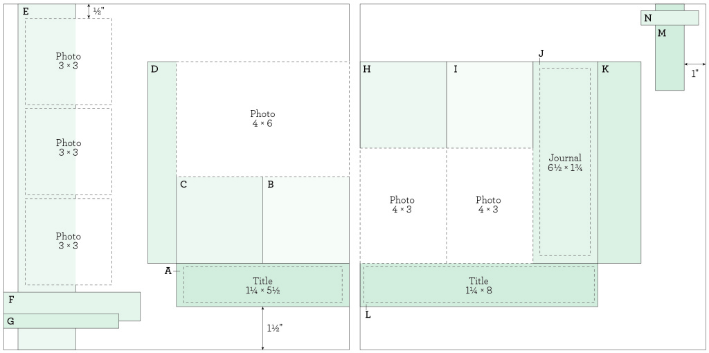 Scholastic Layout Pattern Template