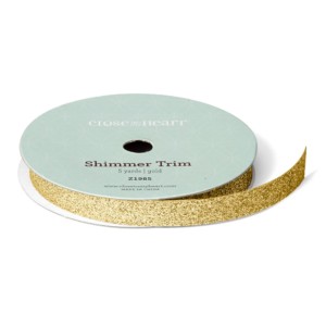 CTMH Gold Shimmer Trim