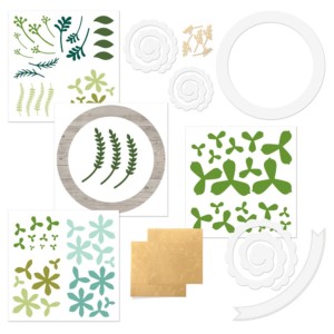 CTMH Welcome Home Wreath Kit Contents