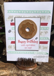 Birthday Donut Card