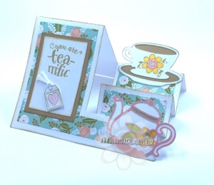 Side View Tea-rrific Side Step Card