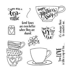 March Stamp of the Month Tea-rrific