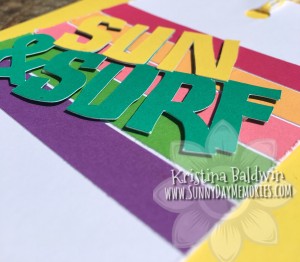 Angled Sun & Surf Cricut Flower Market Card