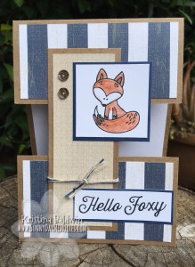 Hello Foxy Card