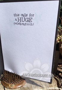 Inside Let's Party Birthday Card