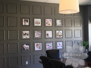 Scrapbook Layout Art Wall