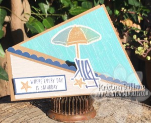 Summer Twist Fold Gift Card Holder