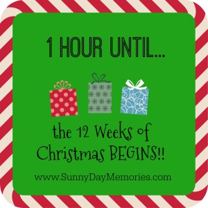 1Hour Notice 12 Weeks of Christmas